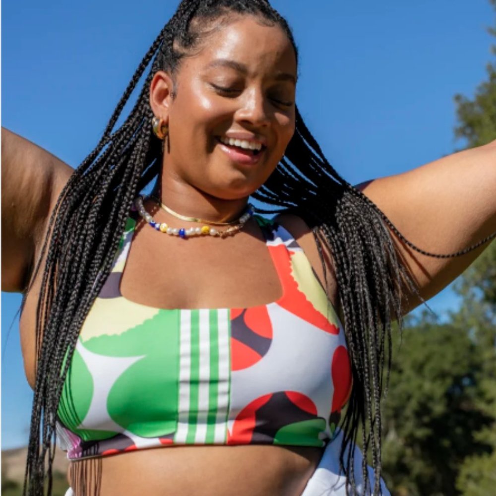 NWT ADIDAS MARIMEKKO BETTER LEVEL TRAINING MEDIUM-SUPPORT BRA